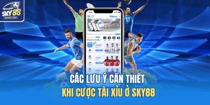 Các lưu ý cần thiết khi cược tài xỉu ở SKY88